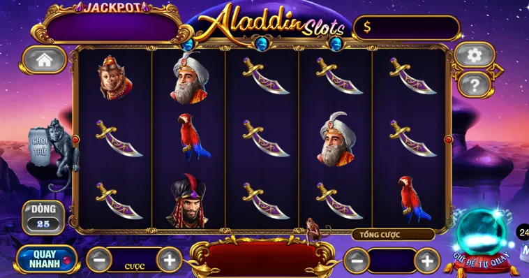 Chinh Phục Kho Báu Huyền Thoại Với Nổ Hũ Aladin Slots Tại 789Club