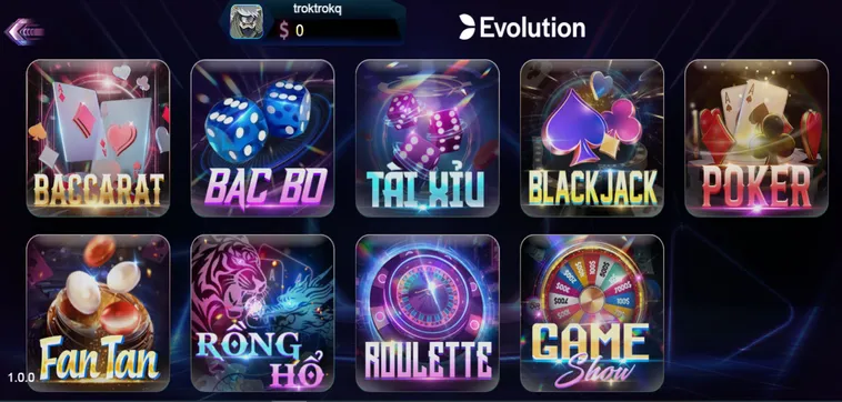 Trải Nghiệm Sòng Bài Đẳng Cấp Tại Evolution Live Tại 789Club Đỉnh Cao Nhất