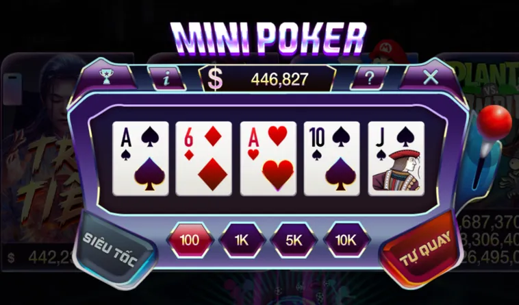 Khám Phá Siêu Phẩm Mini Poker Tại 789Club Với Tỷ Lệ Thắng Lớn Mỗi Ngày