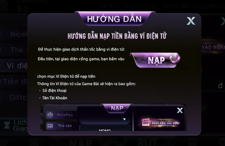Hướng Dẫn Cách Nạp Tiền 789Club Qua Ví Điện Tử Thần Tốc Giúp Bạn Vươn Tới Đỉnh Cao