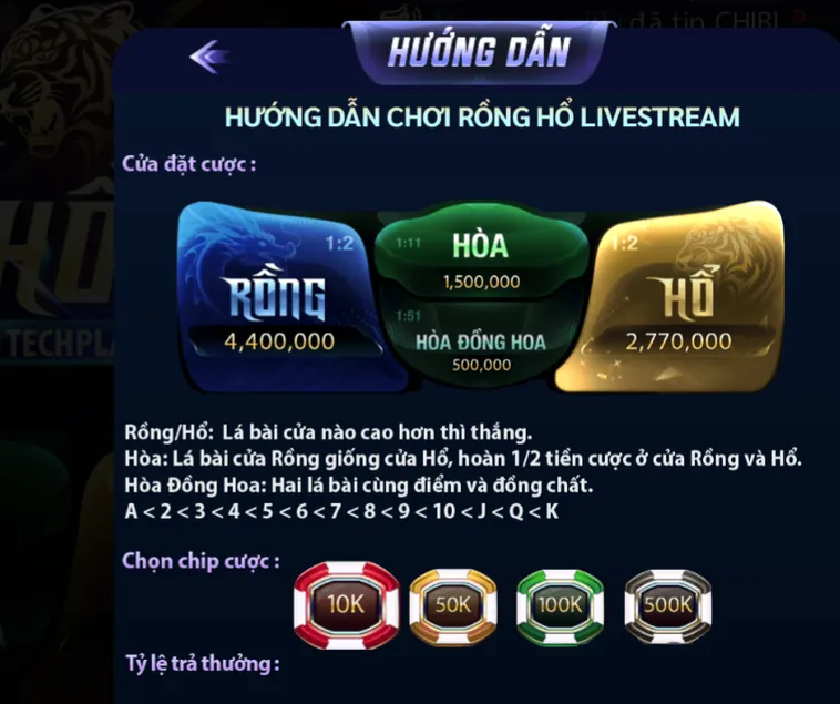 Khám Phá Siêu Phẩm Rồng Hổ Casino Tại 789Club Với Cơ Hội Thắng Lớn