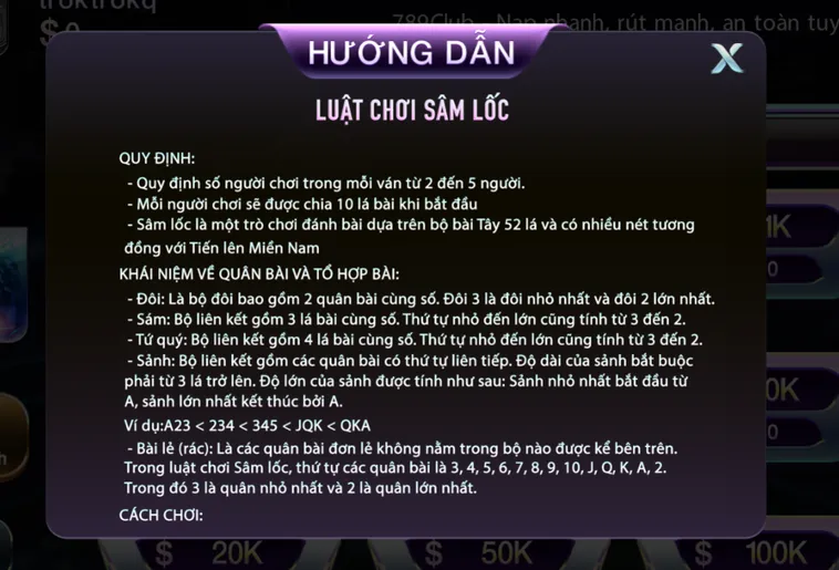 Sâm Tại 789Club Đấu Trường 1 Đối 1 Đỉnh Cao Với Tiền Thưởng Siêu Khủng