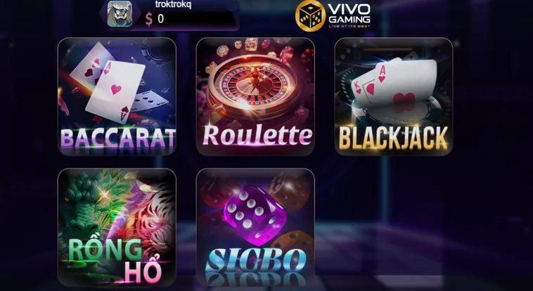 Khám Phá Thế Giới Vivo Gaming Live Tại 789Club Với Phần Thưởng Giá Trị