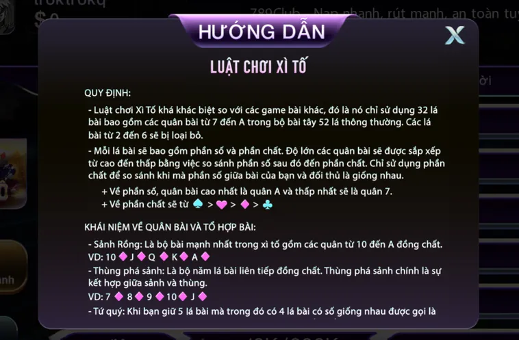Thử Thách Bản Lĩnh Cùng Siêu Phẩm Xì Tố Tại 789Club Đẳng Cấp Hàng Đầu